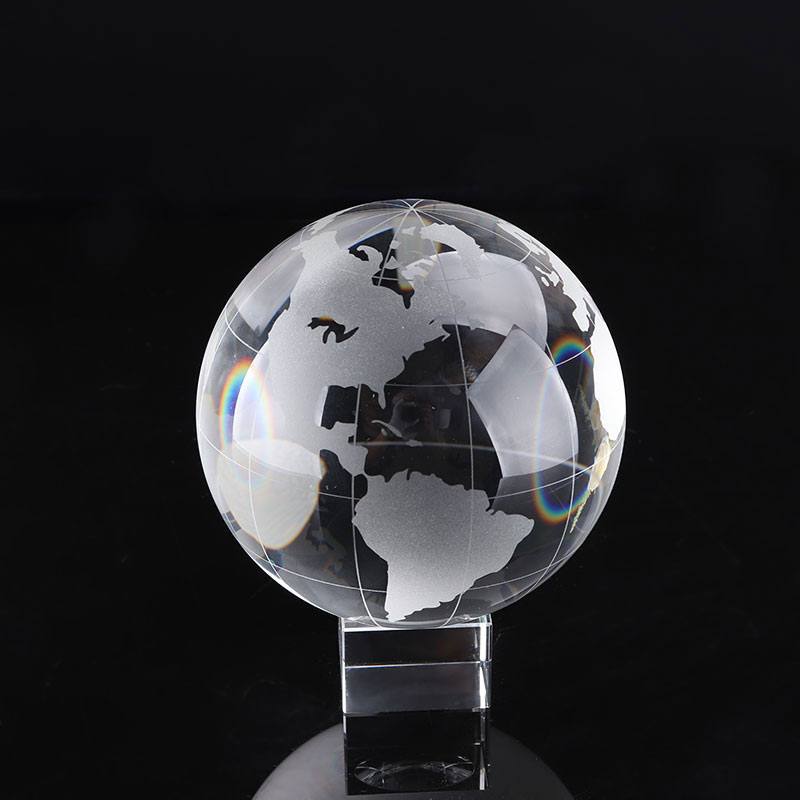 Paper Weight Crystal - Crystalball pemberat kertas kaca sepak bola