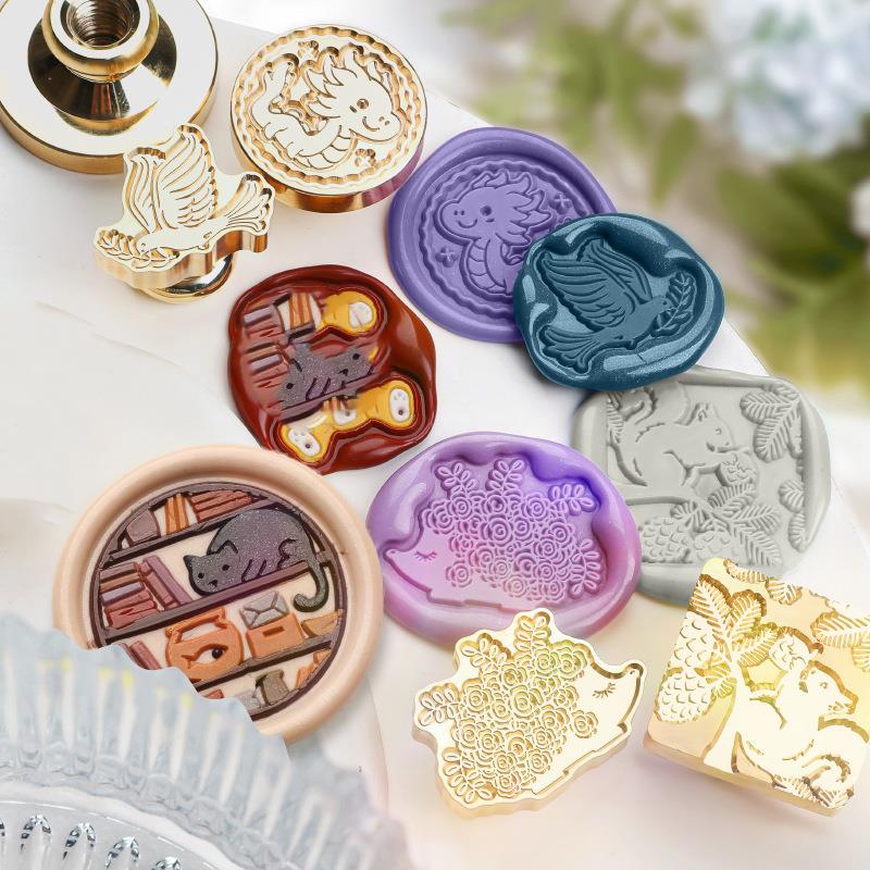 Cap segel lilin botani hewan k - Wax Seal Stamp Set ulasan dan harga